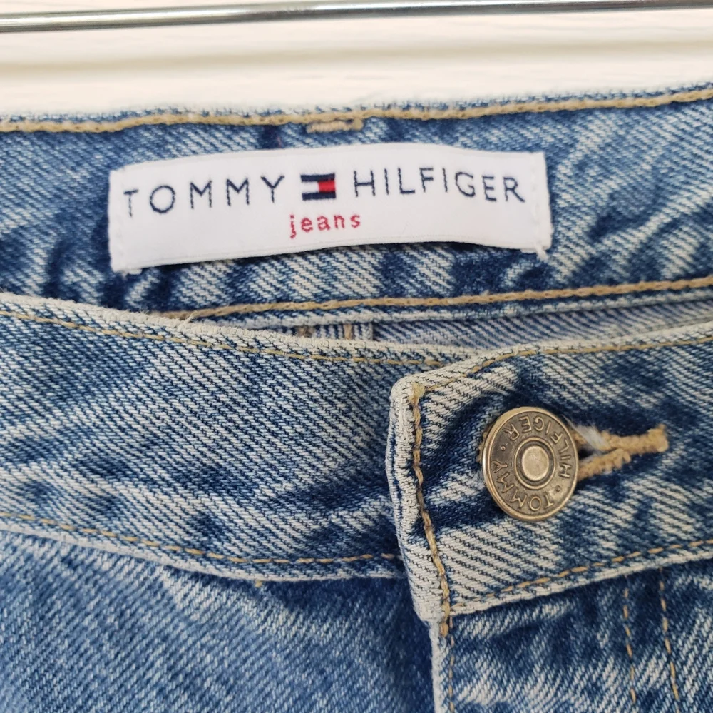 Y2K Tommy Hilfiger Light Blue Straight Leg Jeans!!! - Picture 10 of 12